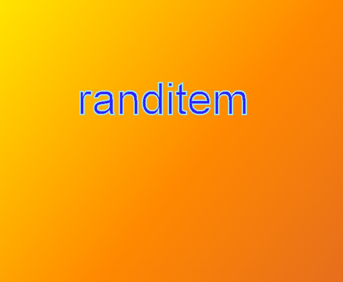 [Function] random item/variable