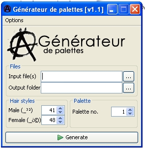 Head palette name generator