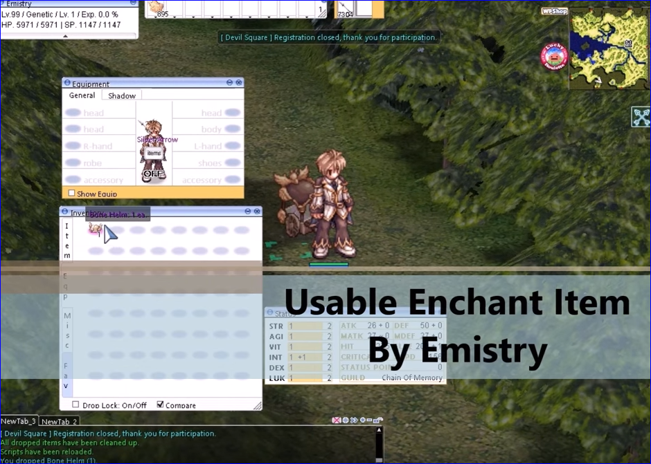 Usable Enchant Item