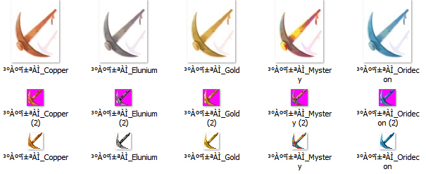 Pick Axe Recolor
