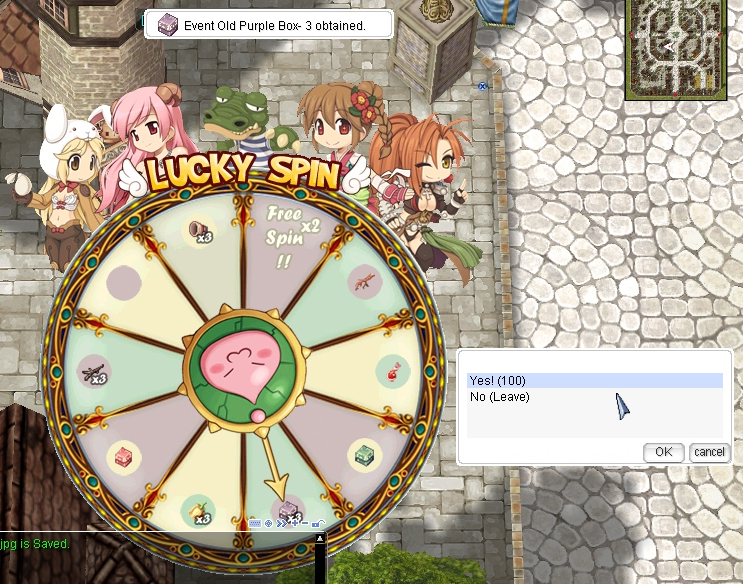 [Event] Wheel of fortune