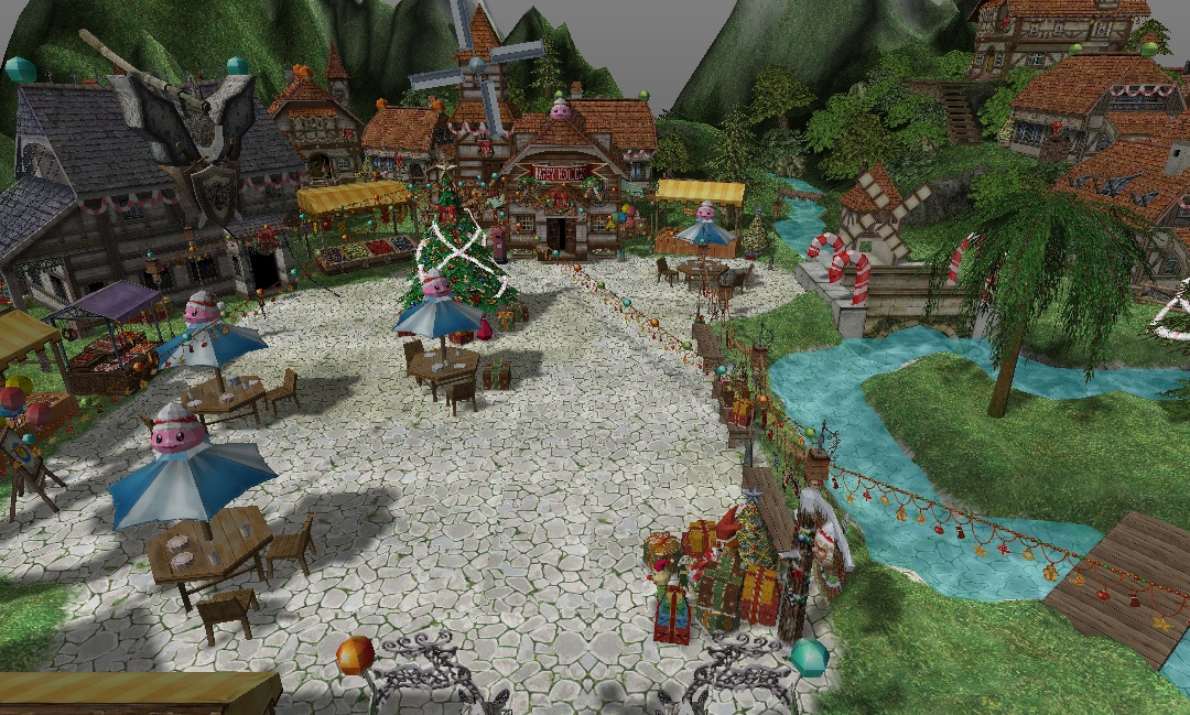 Christmas Themed Towns