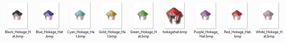 Hokage Hat Recolored