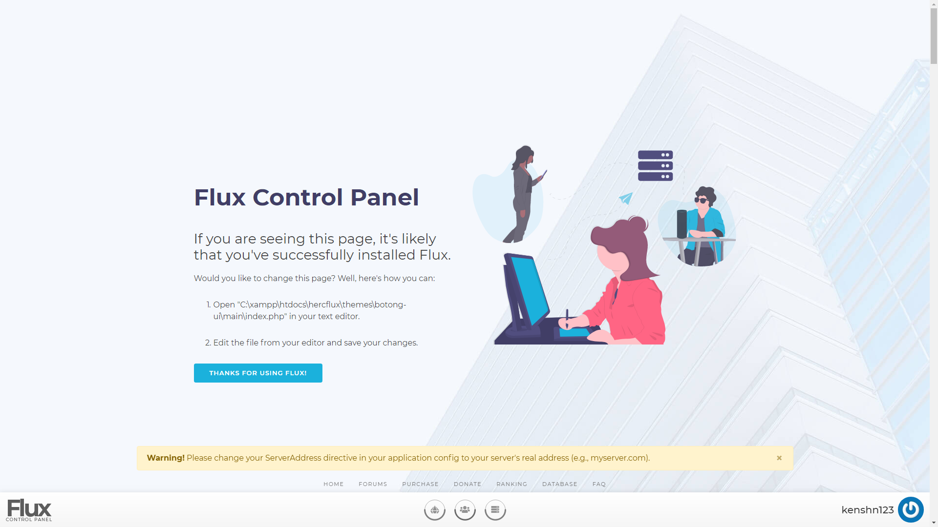Botong-ui | FluxCP Theme