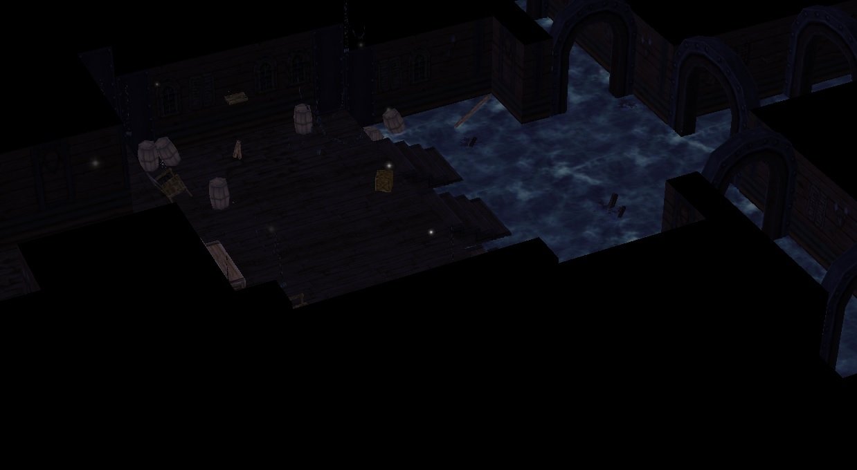 Dark Sunken Ship